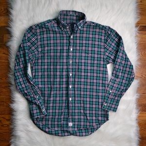 VINEYARD VINES LONG SLEEVE BUTTON DOWN PLAID SHIRT
